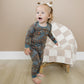Navy Floral Bamboo Cozy Set