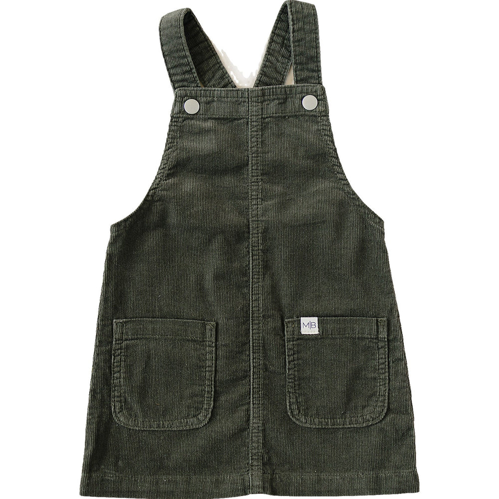 Green Corduroy Dress