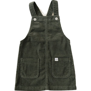 Green Corduroy Dress