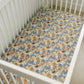 Paradise Palms Muslin Crib Sheet