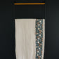 Taupe Stripe + Midnight Floral Muslin Quilt