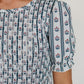 Adult Block Print Floral Dress