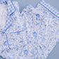 Bamboo Women's Pajamas| Blue Flowers