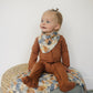 Paradise Palms Muslin Bib