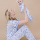 Bamboo Women's Pajamas| Blue Flowers
