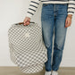 Light Green Checkered Bamboo Multi-Use Cover