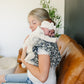 Liberty FLoral Muslin Burp Cloth