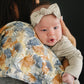 Paradise Palms Muslin Burp Cloth