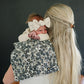 Liberty FLoral Muslin Burp Cloth