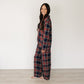 Adult Christmas Plaid Lounge Set