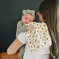 Autumn Bloom Muslin Burp Cloth