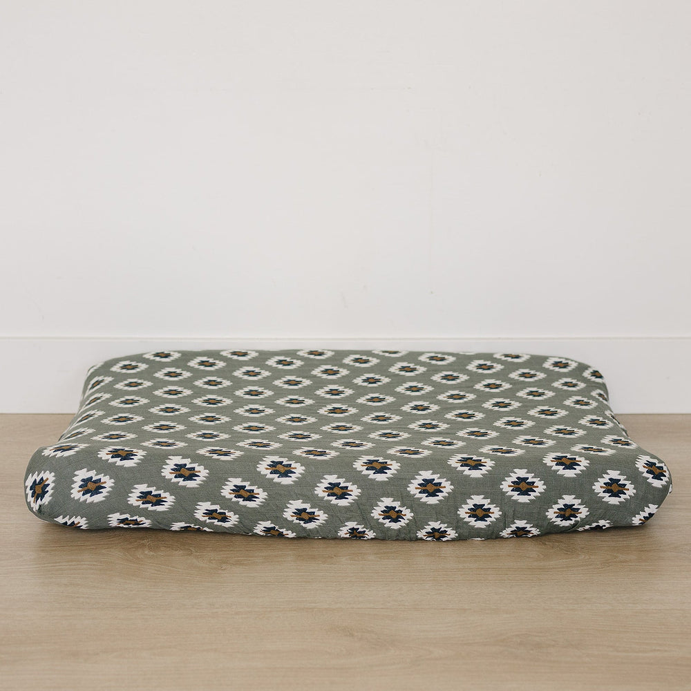 Southwest Aztec Muslin Changing Pad Cover