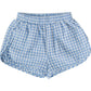 Blue Gingham Shorts