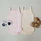 Yellow Pointelle Tank Bodysuit