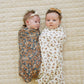 Autumn Bloom Muslin Swaddle Blanket