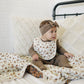 Autumn Bloom Classic Muslin Bib