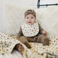 Autumn Bloom Classic Muslin Bib