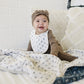 Cream Berry Classic Muslin Bib
