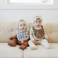 Vintage Plaid Classic Muslin Bib