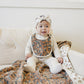 Venetian Floral Classic Muslin Bib
