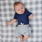 Grey Pocket Cotton Shorts