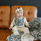 Liberty Floral + Coastal Plaid Lace Muslin Quilt