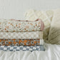 Magnolia Floral Twin Muslin Quilt
