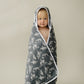 Wild West Muslin Hooded Towel