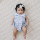 Blue Meadow Bubble Romper