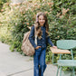 Navy Cable Knit Cardigan