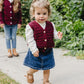 Burgundy Knit Vest