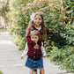 Burgundy Knit Vest