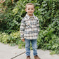 Cream Plaid Shacket