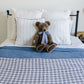 Vintage Plaid + Navy Plaid Twin Muslin Quilt