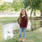 Burgundy Cable Knit Cardigan