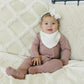 Cream Muslin Bib