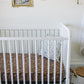 Venetian Floral Muslin Crib Sheet