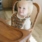 Venetian Floral Classic Muslin Bib