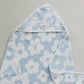 Coastal Floral Hooded Towel