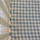 Vintage Plaid Muslin Crib Sheet