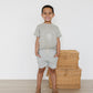 Grey Anchor Pocket Shorts