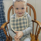 Vintage Plaid Classic Muslin Bib