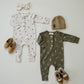 Nashville Long Sleeve Button Romper