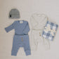 Dusty Blue Waffle Set