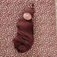 Deep Violet Ribbed Bamboo Stretch Swaddle