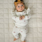 Cherry Ruffle French Terry Set