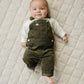 Green Corduroy Overalls