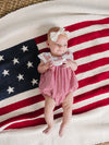 American Flag Plush Blanket