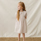 Taupe Stripe Peter Pan Collar Dress