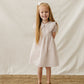 Taupe Stripe Peter Pan Collar Dress